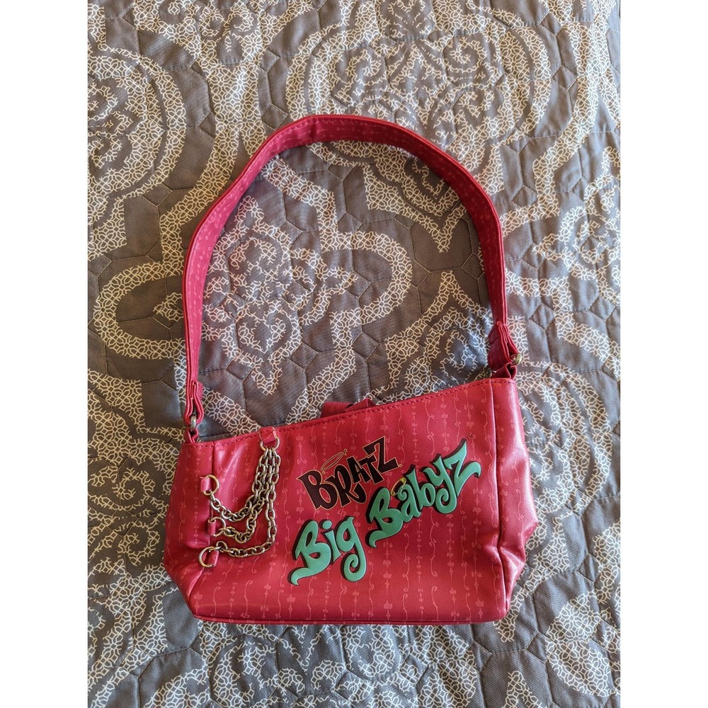 Rare MGA Entertainment Bratz Big Babyz Hot Pink Fashion Purse